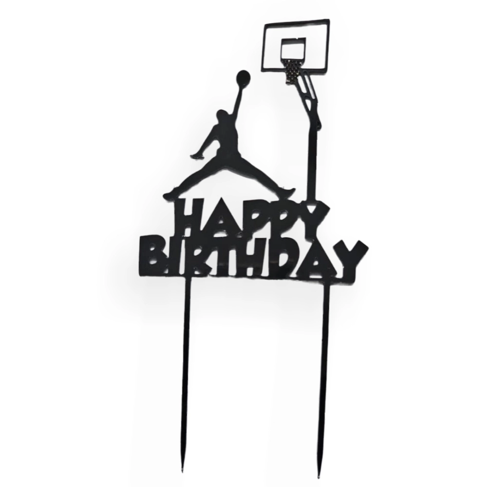 Air Jordan cake topper for sports-themed birthday cakes